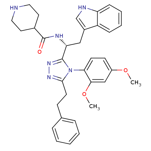 Chemical structure of BindingDB Monomer ID 19340
