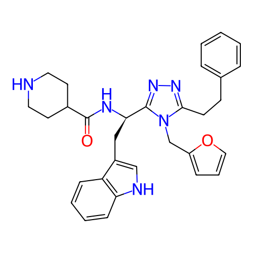 Chemical structure of BindingDB Monomer ID 19343
