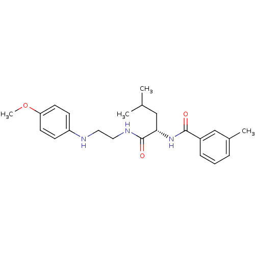 Chemical structure of BindingDB Monomer ID 19545