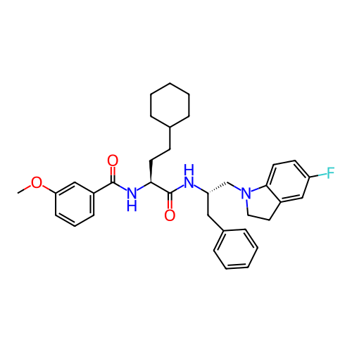 Chemical structure of BindingDB Monomer ID 19597