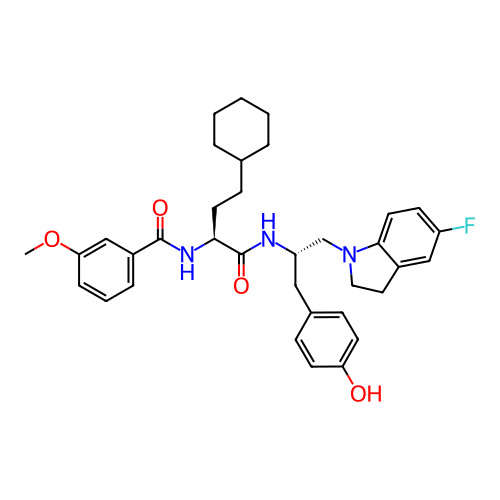 Chemical structure of BindingDB Monomer ID 19607