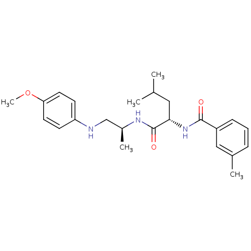 Chemical structure of BindingDB Monomer ID 19610