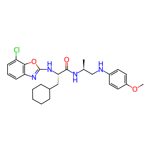 Chemical structure of BindingDB Monomer ID 19622