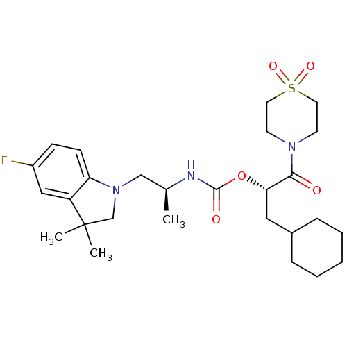 Chemical structure of BindingDB Monomer ID 19697