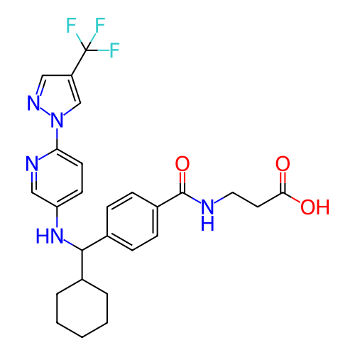 Chemical structure of BindingDB Monomer ID 100796
