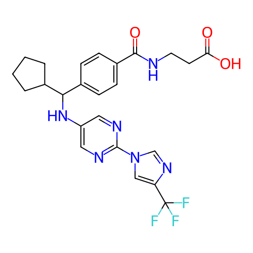 Chemical structure of BindingDB Monomer ID 100864