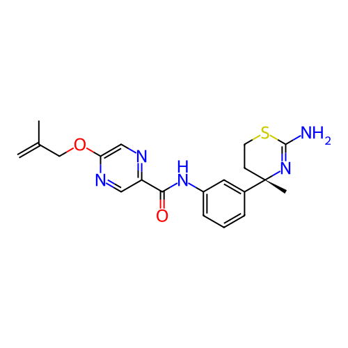 Chemical structure of BindingDB Monomer ID 101010