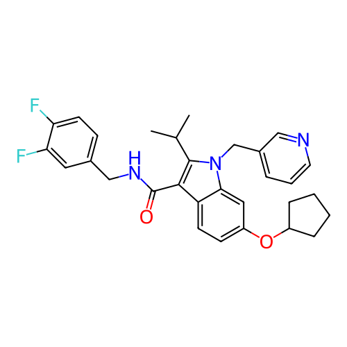 Chemical structure of BindingDB Monomer ID 101121