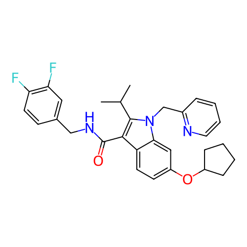 Chemical structure of BindingDB Monomer ID 101216