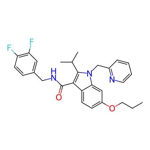Chemical structure of BindingDB Monomer ID 101221