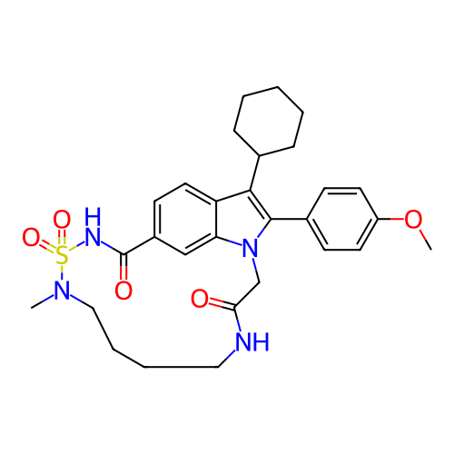 Chemical structure of BindingDB Monomer ID 101318