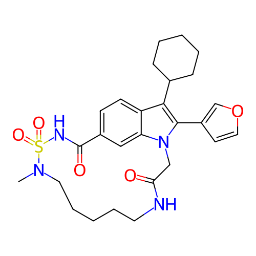 Chemical structure of BindingDB Monomer ID 101323