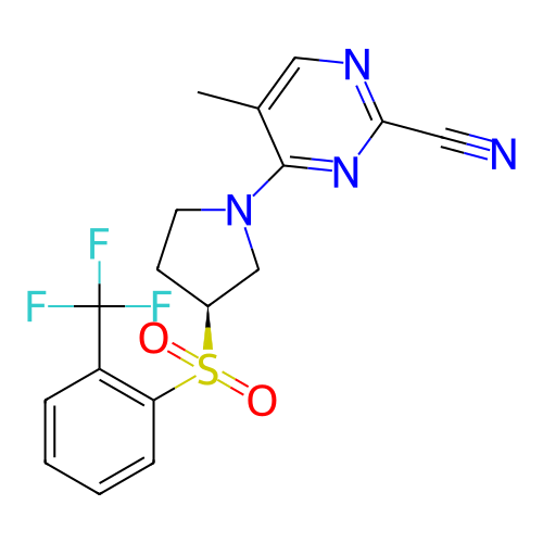 Chemical structure of BindingDB Monomer ID 101461