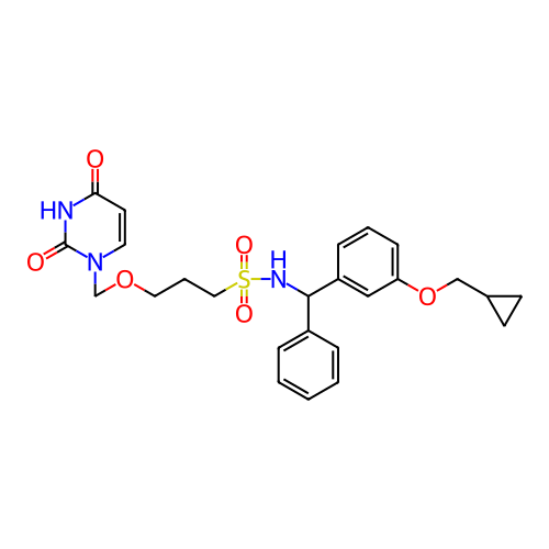 Chemical structure of BindingDB Monomer ID 101750