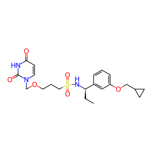 Chemical structure of BindingDB Monomer ID 101767