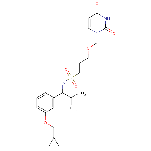 Chemical structure of BindingDB Monomer ID 101771