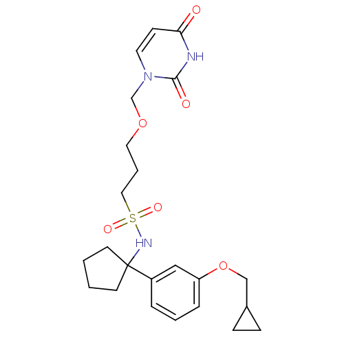 Chemical structure of BindingDB Monomer ID 101779