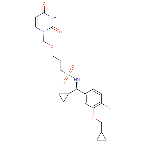 Chemical structure of BindingDB Monomer ID 101780