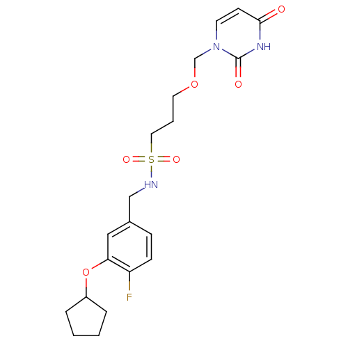 Chemical structure of BindingDB Monomer ID 101784