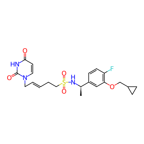 Chemical structure of BindingDB Monomer ID 101837