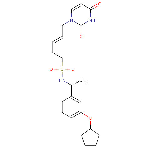 Chemical structure of BindingDB Monomer ID 101842