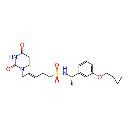 Chemical structure of BindingDB Monomer ID 101847
