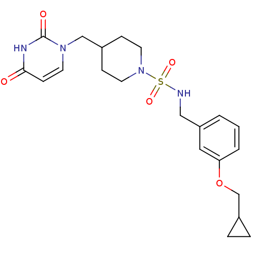 Chemical structure of BindingDB Monomer ID 101865
