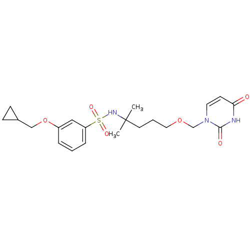 Chemical structure of BindingDB Monomer ID 101889