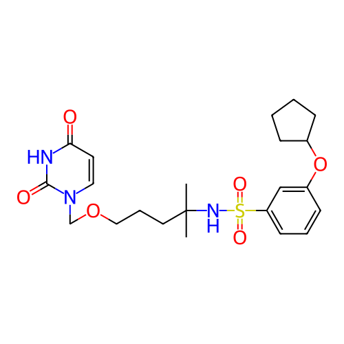 Chemical structure of BindingDB Monomer ID 101891