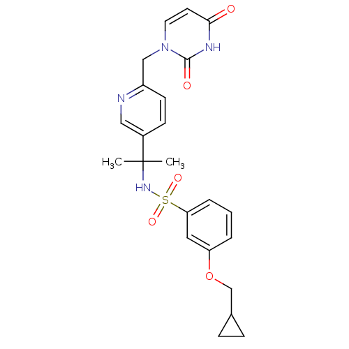 Chemical structure of BindingDB Monomer ID 101907
