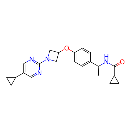Chemical structure of BindingDB Monomer ID 102001