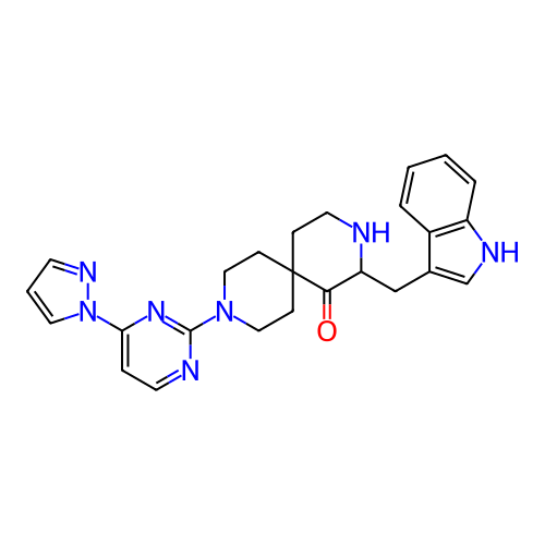 Chemical structure of BindingDB Monomer ID 102303