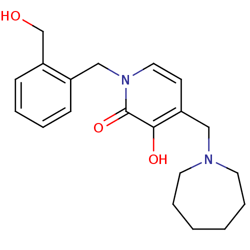 Chemical structure of BindingDB Monomer ID 102344