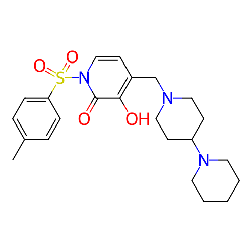 Chemical structure of BindingDB Monomer ID 102345