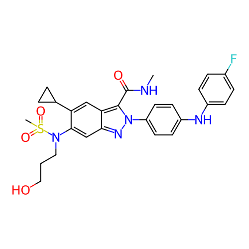Chemical structure of BindingDB Monomer ID 103254