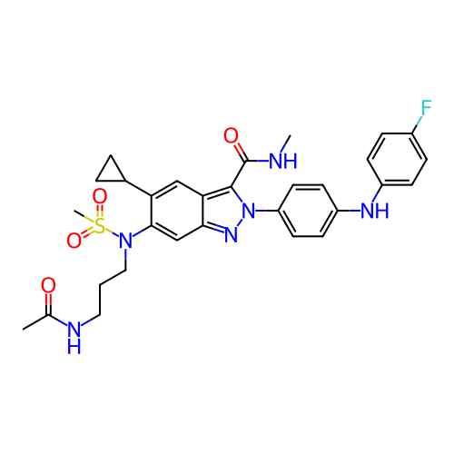 Chemical structure of BindingDB Monomer ID 103260