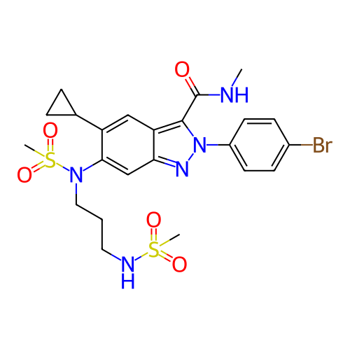Chemical structure of BindingDB Monomer ID 103261