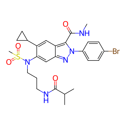 Chemical structure of BindingDB Monomer ID 103263