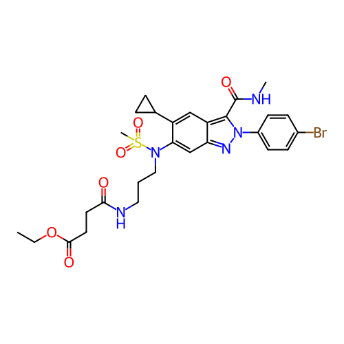 Chemical structure of BindingDB Monomer ID 103265