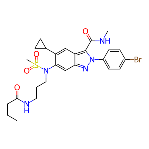Chemical structure of BindingDB Monomer ID 103267