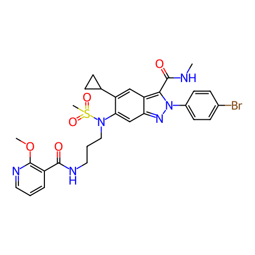 Chemical structure of BindingDB Monomer ID 103275
