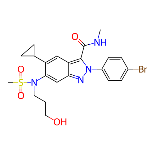 Chemical structure of BindingDB Monomer ID 103282
