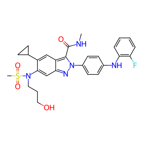Chemical structure of BindingDB Monomer ID 103283