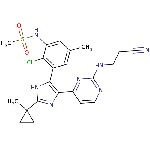 Chemical structure of BindingDB Monomer ID 103675