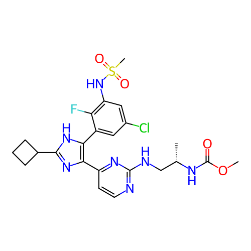 Chemical structure of BindingDB Monomer ID 103695