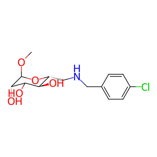 Chemical structure of BindingDB Monomer ID 104000