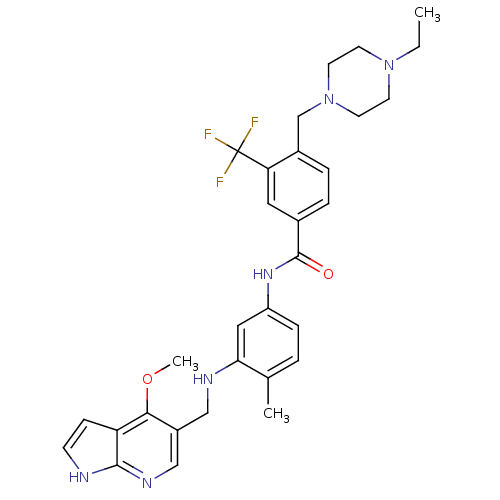 Chemical structure of BindingDB Monomer ID 104010