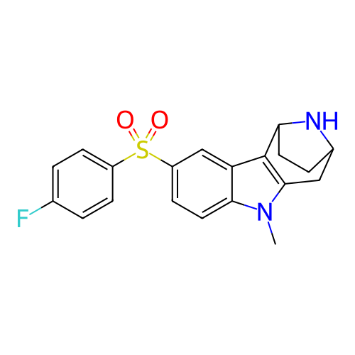 Chemical structure of BindingDB Monomer ID 104265