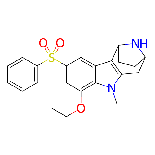 Chemical structure of BindingDB Monomer ID 104321