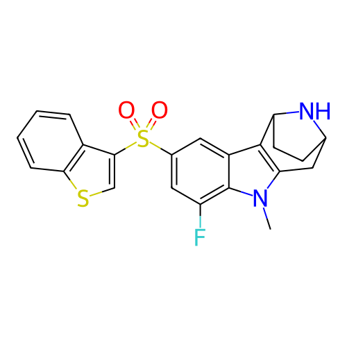 Chemical structure of BindingDB Monomer ID 104376